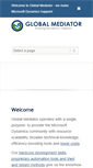Mobile Screenshot of global-mediator.com